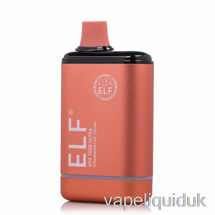 ELF VPR 7000 Ultra Disposable Strawberry Ice Cream Vape Liquid